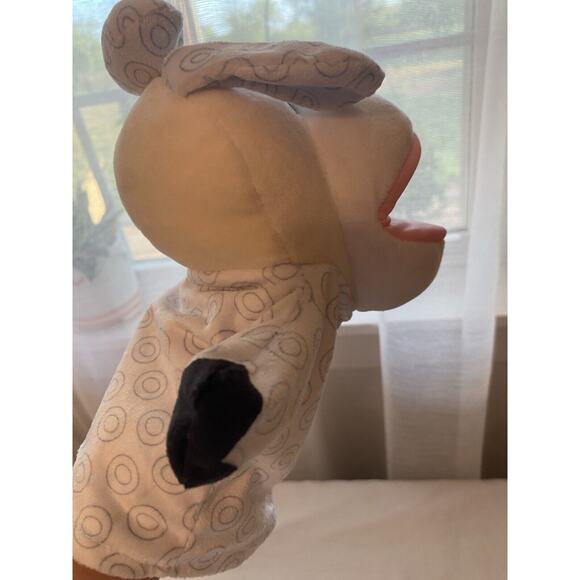 Lot 2 Hand Puppets Cow Plush Evriholder Big Mouth Melissa & Doug Lamb (No Tag) - Picture 9 of 12